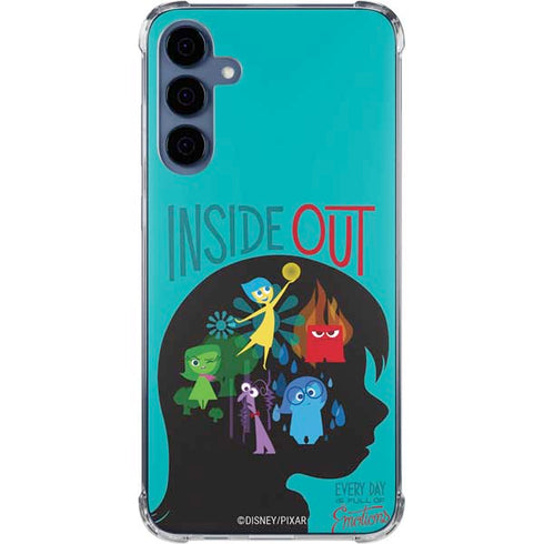 Disney Inside Out Riley’s Emotions Galaxy A35 5G Clear Case